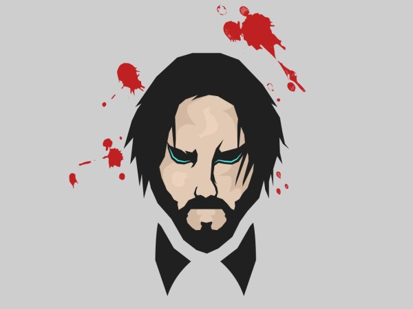 Мультяшный Джон уик