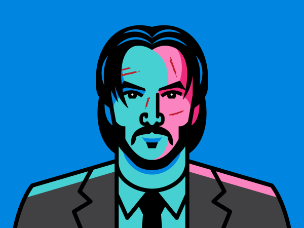 John Wick вектор логотип