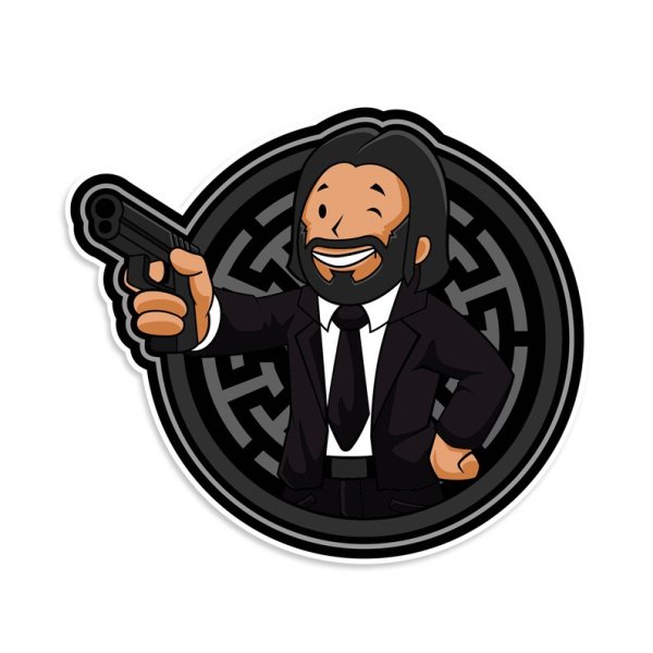 John Wick Sticker