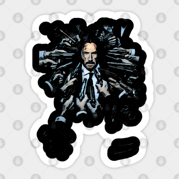 Киану Ривз Джон уик арт