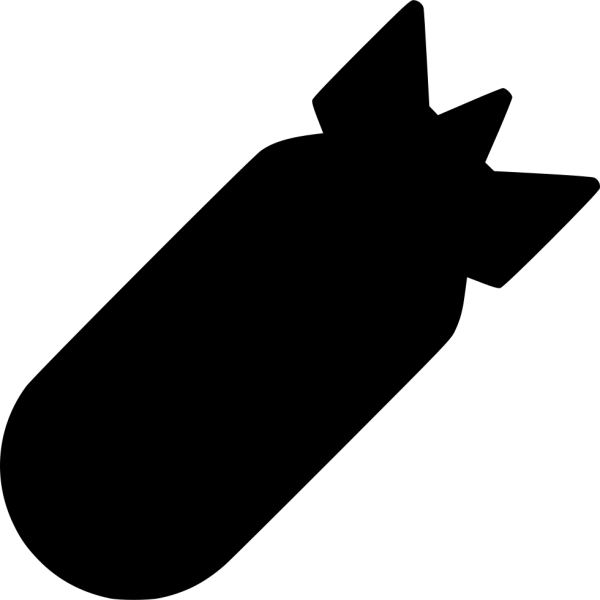 Бомба трафарет