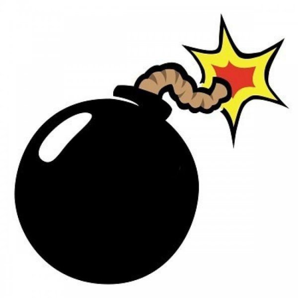 Бомба рисунок