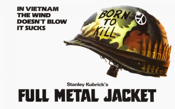 Постер фильм цельнометаллическая оболочка ("Full Metal Jacket