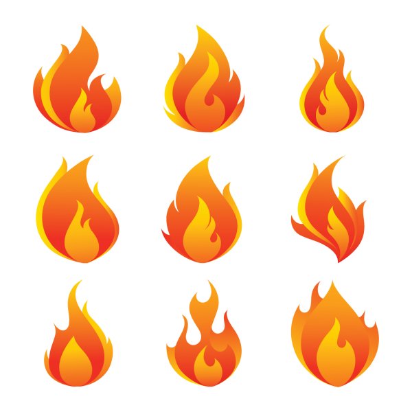 Лепестки огня