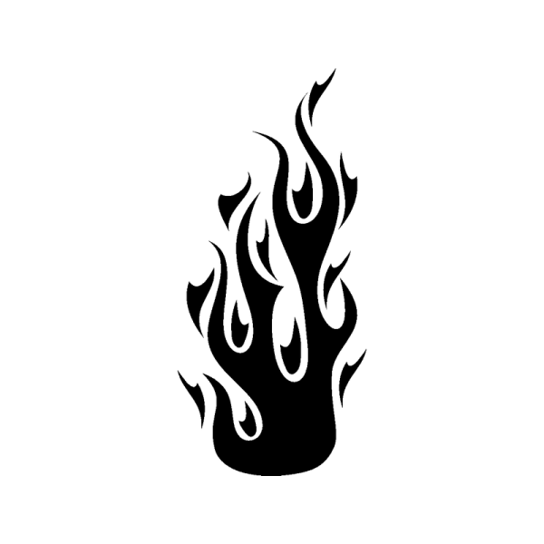 Йети тату огонь