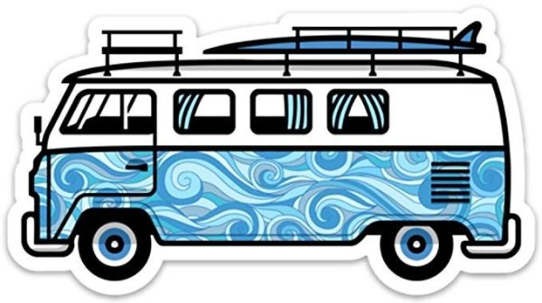 Автобус стикер