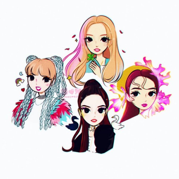 Стикеры k-Pop BLACKPINK