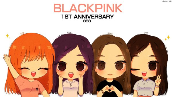 BLACKPINK аниме Чиби