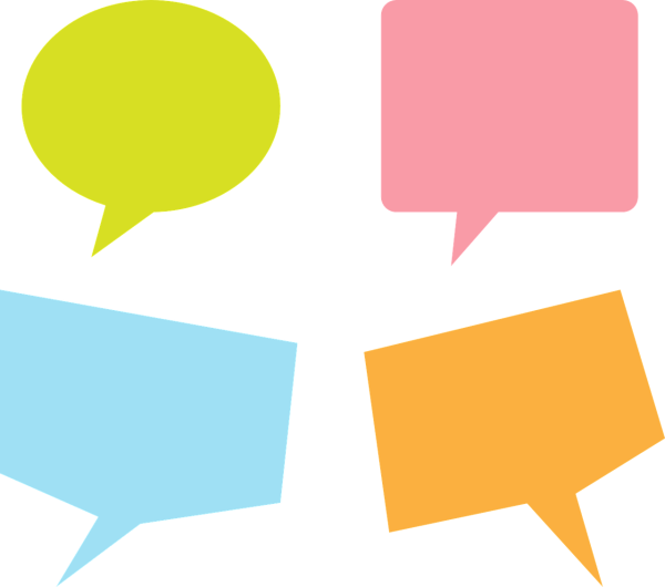 Социальные сети на прозрачном фоне