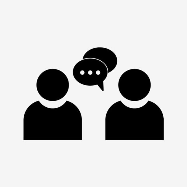 Коммуникация пиктограмма