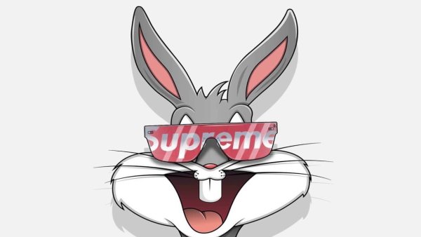Багз Банни арт Supreme