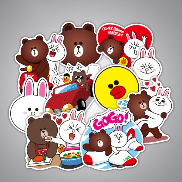 Стикеры в стиле инди