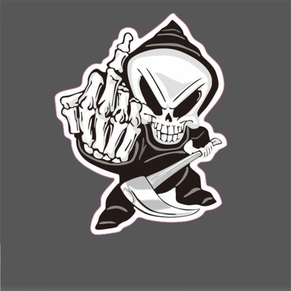 Дерзкие наклейки на мотоцикл