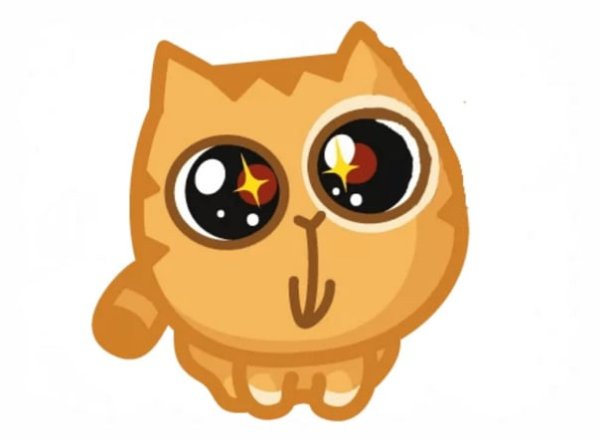 Стикеры рыжий кот