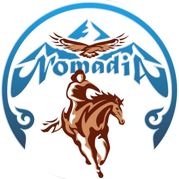 Казахский стиль в логотипе