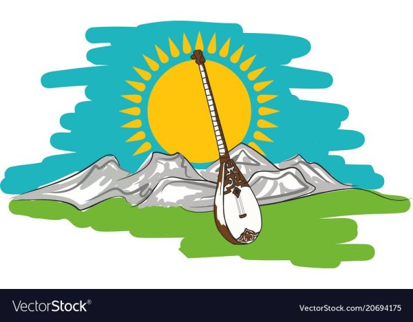 Казахстан иллюстрация