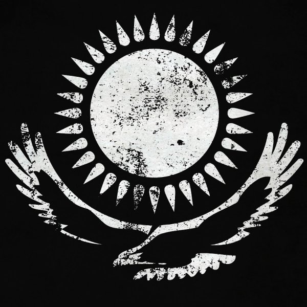 Беркут на флаге Казахстана