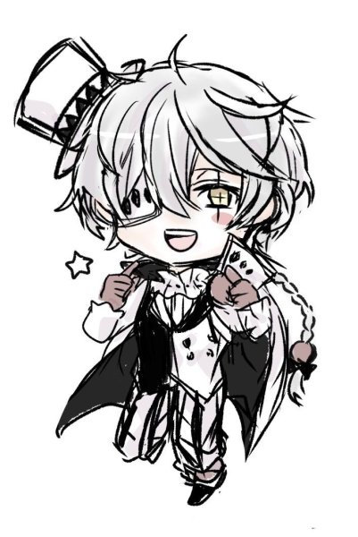 Николай Гоголь аниме Чиби