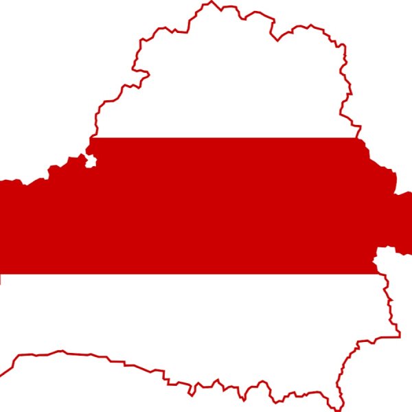 Значок белорусский флаг