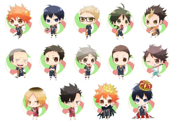 Персонажи хайкью Чиби