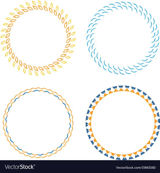 Трафарет медали в круге