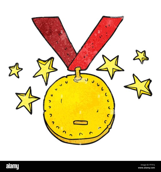 Мультяшная медалька