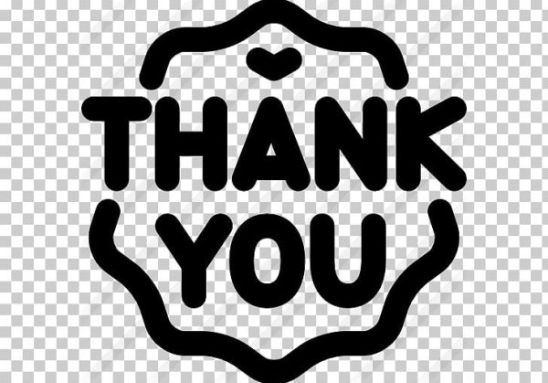Стикер thank you