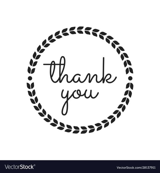 Наклейки спасибо вектор