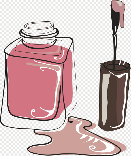 Баночка лака для логотипа