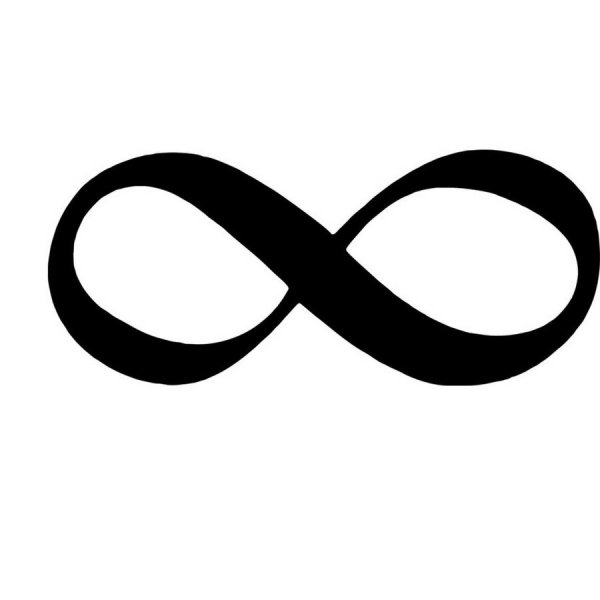Символ бесконечности вектор
