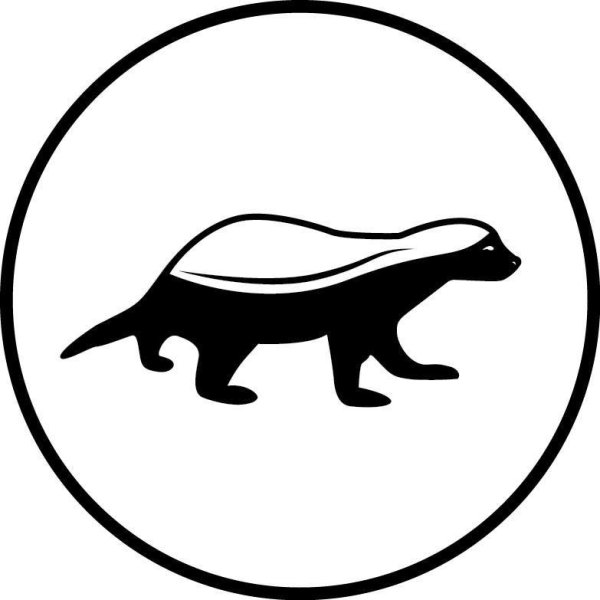 Барсук медоед эмблема