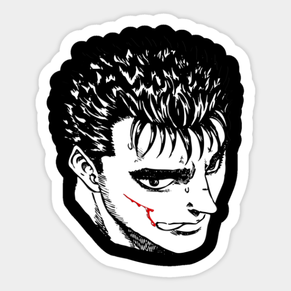 Гатс Берсерк печать