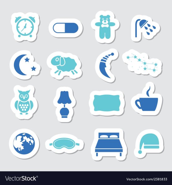 Пиктограммы товары для сна