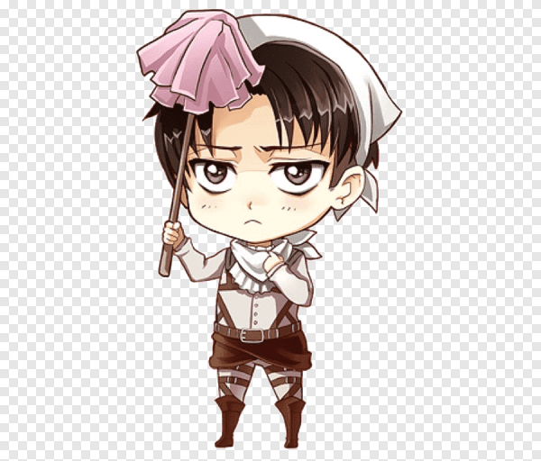 Атака титанов наклейки Леви