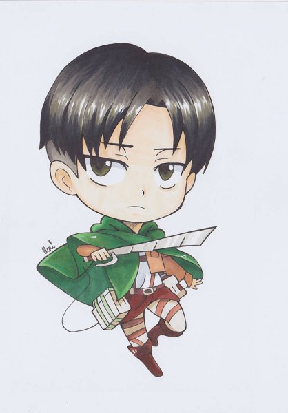 Стикеры атака титанов Леви