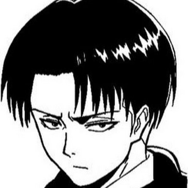 Чиби аниме атака титанов Леви