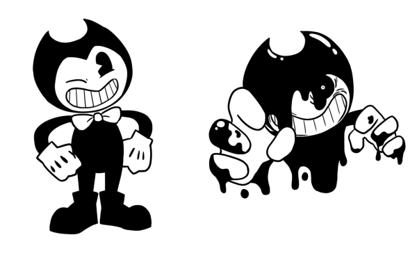 Наклейки БЕНДИ И чернильная машина