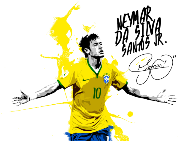 Неймар подпись