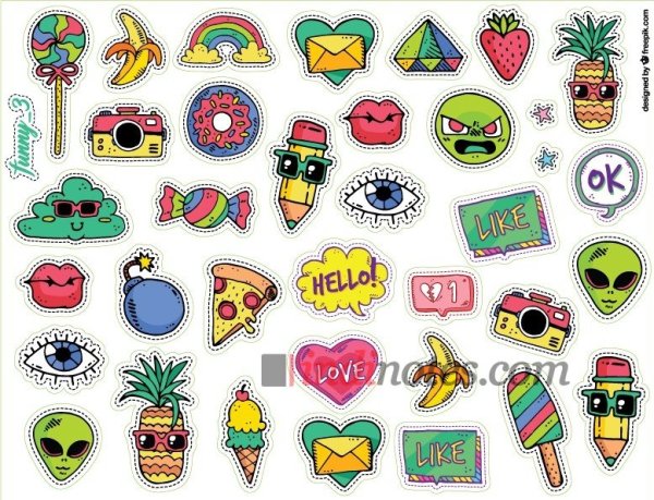 Наклейки для распечатки