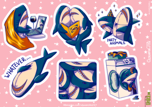 Стикеры енотиков