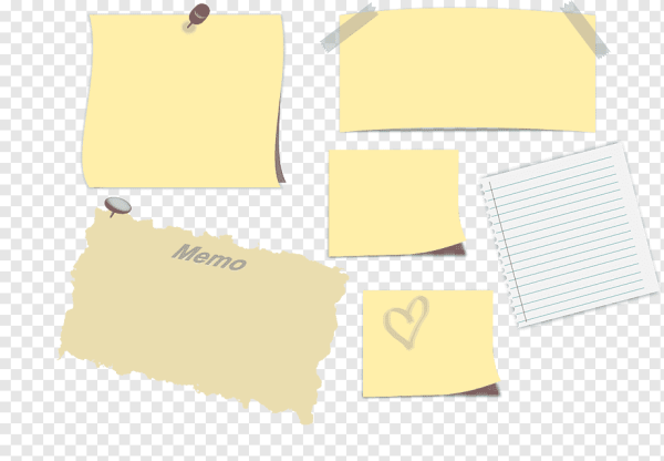 Записки на листочках