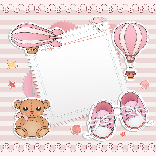 Фоторамки детские для новорожденных