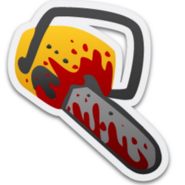 Человек бензопила Стикеры