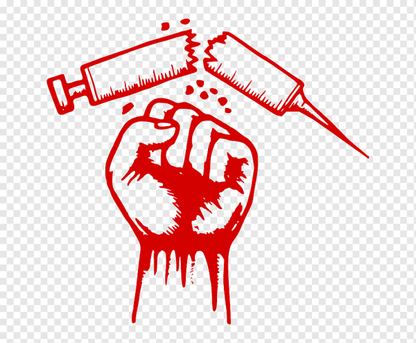 Значки против наркомании