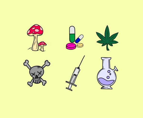 Наркотики символ