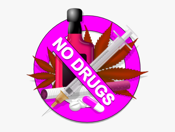 Нет наркотикам прозрачный фон