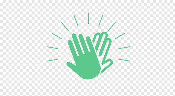 Значок дай пять