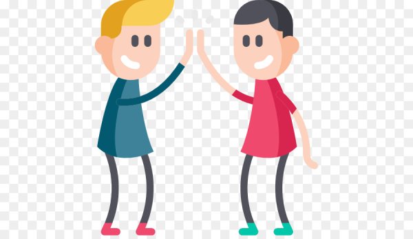 Людьми дают пять иконка