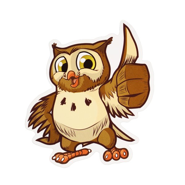 Стикеры Сова
