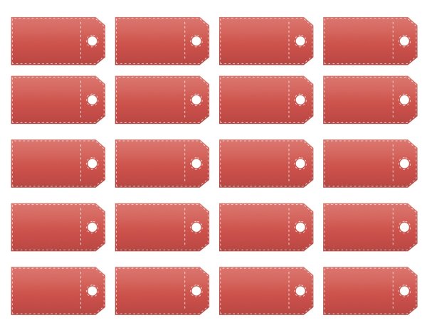 Ценник шаблон